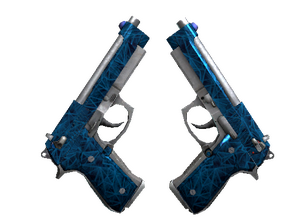 Dual Berettas | Cobalt Quartz (Factory New)