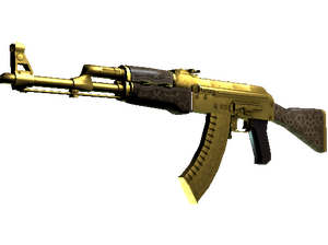 AK-47 | Gold Arabesque (Well-Worn)