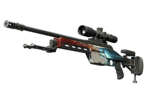 SSG 08 | Кровь в воде (Немного поношенное)